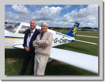 Guy Boyling and Roy Shaw with CHIP